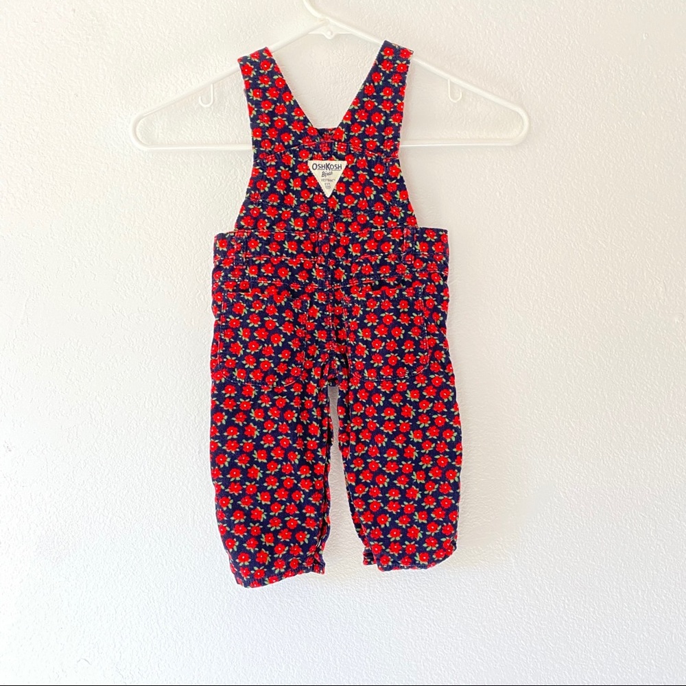 Oshkosh Corduroy Baby Overalls - Picture 2 of 4